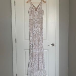Unaltered BHLDN Jennings Wedding Dress